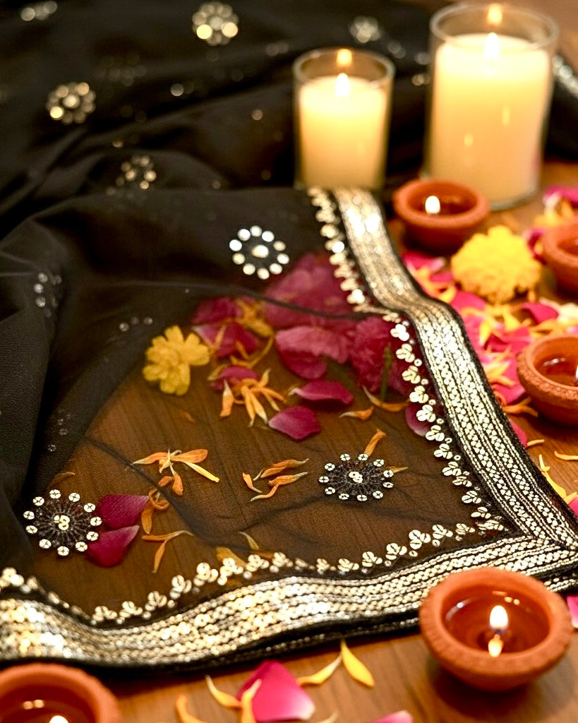 The Starlit Veil Dupatta